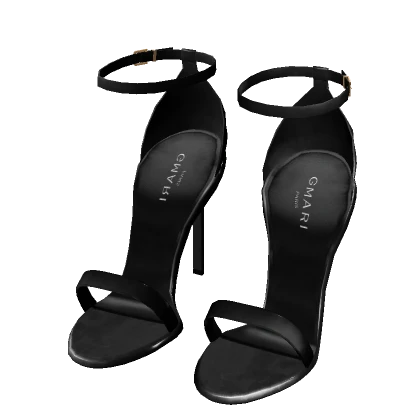 (ItGirl) Noir Classic Muse Heels