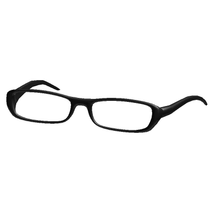 Y2K Office Siren Glasses | Black