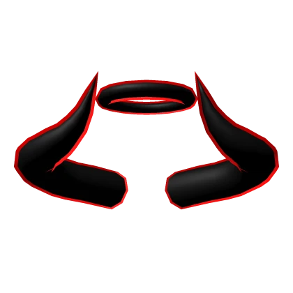 Dark Red Oni Horns