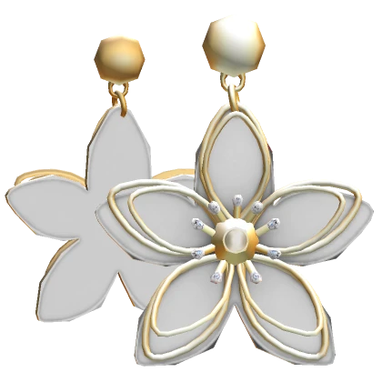 Soft Girl Flower Earrings