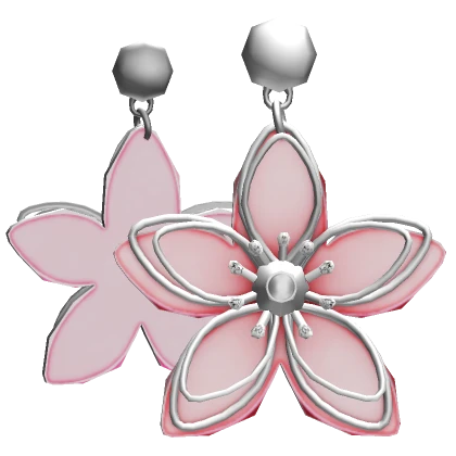 Soft Girl Flower Earrings