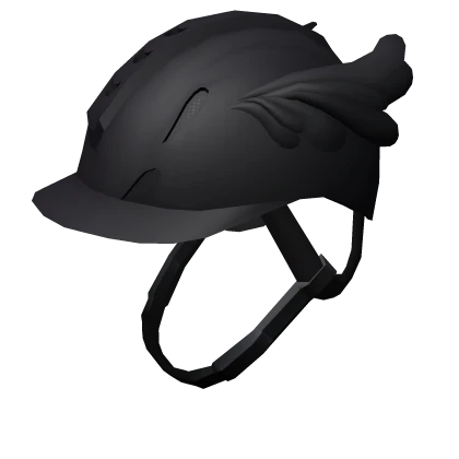 Fantasy Equestrian Helmet in Black