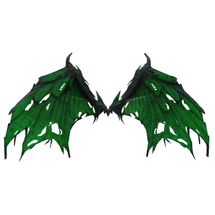 Green Leafy Over-Grown Wings