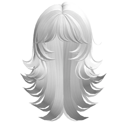 Shy Swirly Hair (White)