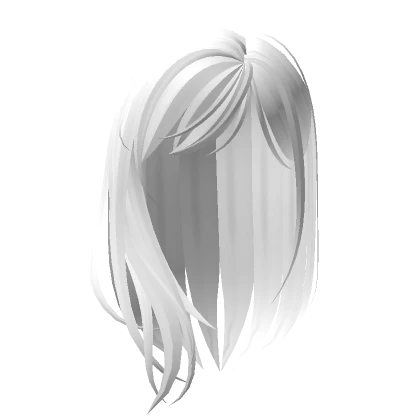 horror game protagonist girl hair in white