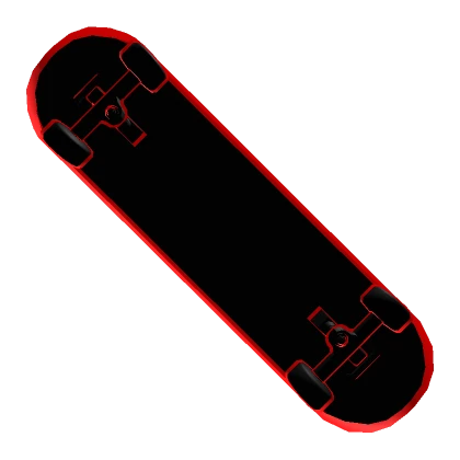 Dark Red Skateboard