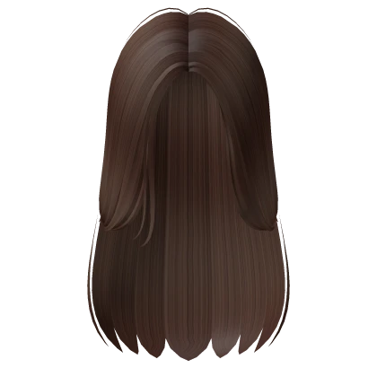 Clean Girl Straight Hair (Brown)