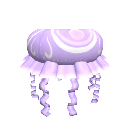 ☆ Purple Moon Jellyfish Floatie w/ Ruffles ☆