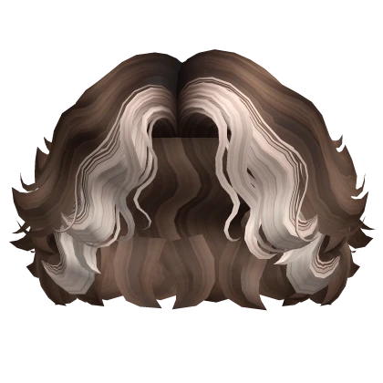 Wind Blown Two-Tone  Waves in Brown & Blonde