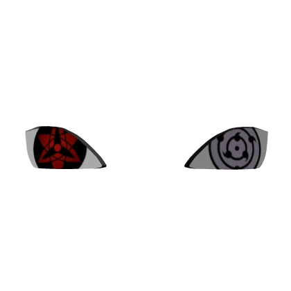 rinnegan and sharingan eyes