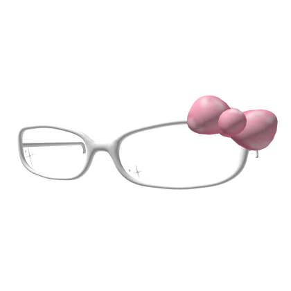 Siren Kitty Low Glasses / White