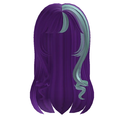 starlight pony swirly straight long anime hair