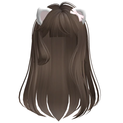 Cute Cat Hair (Brown)
