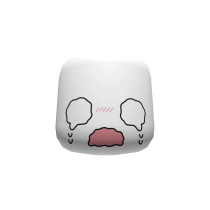 cute crying chibi face