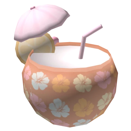 ๑˚ Preppy Summer Coconut Drink