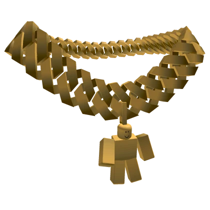 Gold Noob Chain Necklace