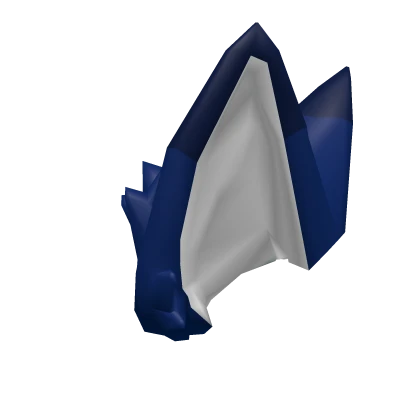Navy Blue Fox Ears