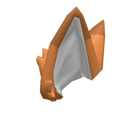 Dark Orange Fox Ears