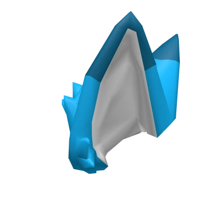 Cyan Blue Fox Ears