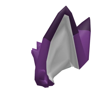 Dark Purple Fox Ears