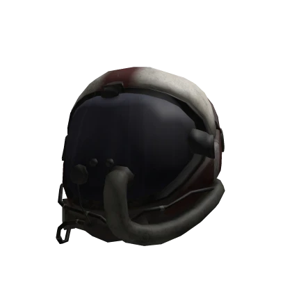 Red Flight Helmet