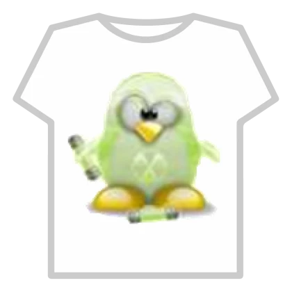 Toxic penguin shirt