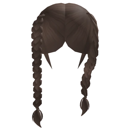 ♡ Dainty Double Braids (Brown)