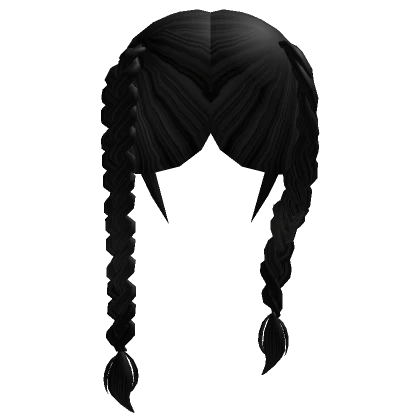 ♡ Dainty Double Braids (Black)