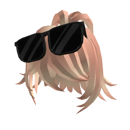 🛍️Short Pigtails with Sunglasses