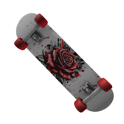 Skateboard Rose
