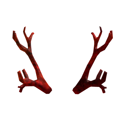 Red Camo Antlers 