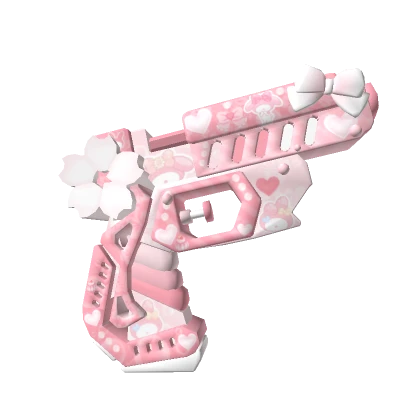 [3.0] Kawaii Cute Decora Pastel Pink Pistol Gun