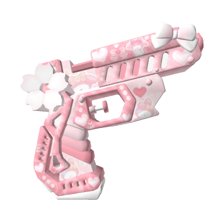 [1.0] Kawaii Cute Decora Pastel Pink Pistol Gun