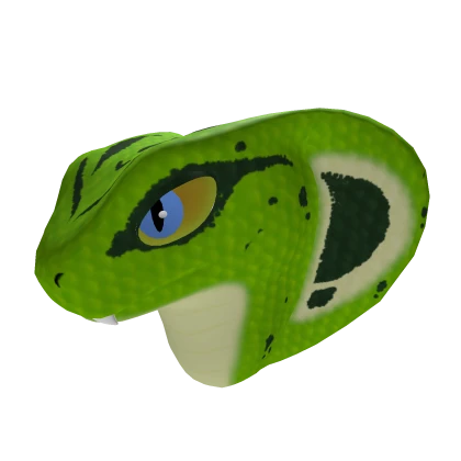 Grass Cobra Snake Head