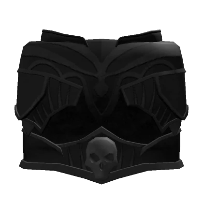 Dark evil lord plate armor