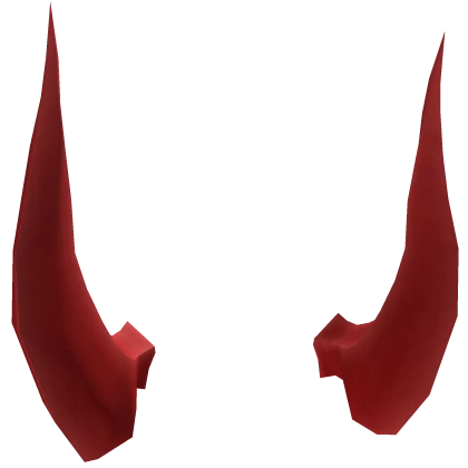 Red Archfiend Horns