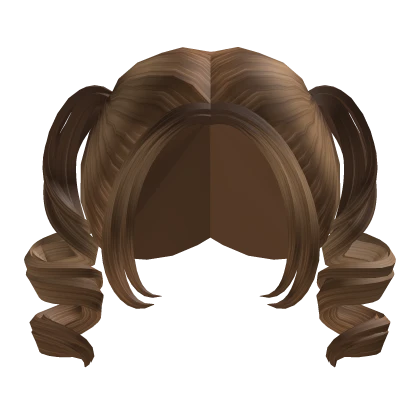 ♡ cutesi caramel swirly pigtails 🍭