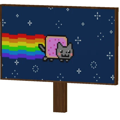 Nyan Cat Sign