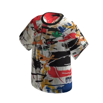 adidas Graphic Tee Abstract Art