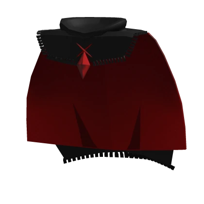 Black and Red Light Cape