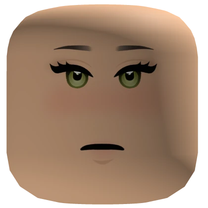 Light Diamond of the Realm Face with Green Eyes