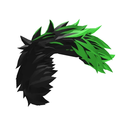 Furry Furhawk [Black, Green]