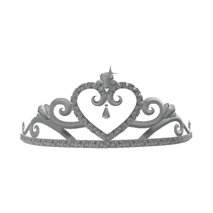 Cute Kawaii Princess Pink Without Bow Tiara Silver