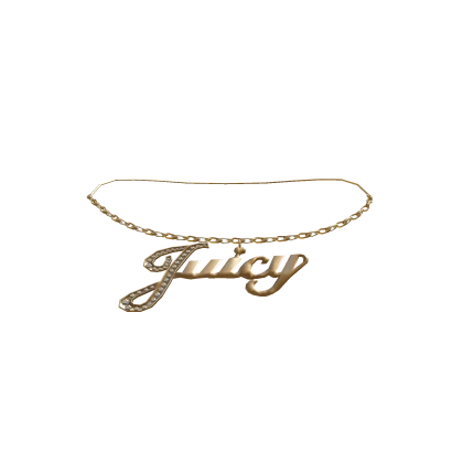 Y2K Juicy Necklace (Gold)
