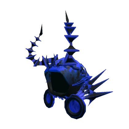 Shiny Blue Techno Doom head Dominus