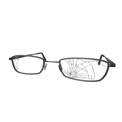 silver cracked siren glasses