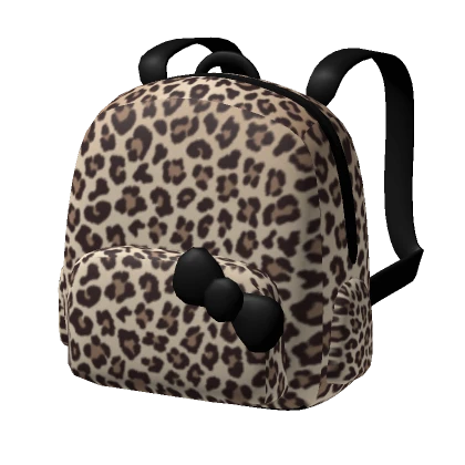 ♡ kitty leopard gyaru backpack ♡