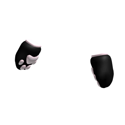 ୨୧: kawaii black cat paws for 3.0