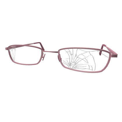 pink cracked siren glasses