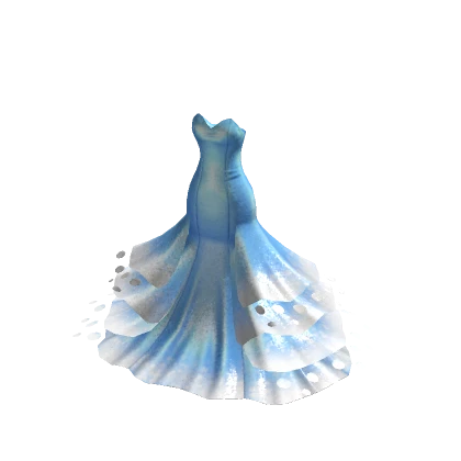 Mermaid Lagoon Dress - Blue